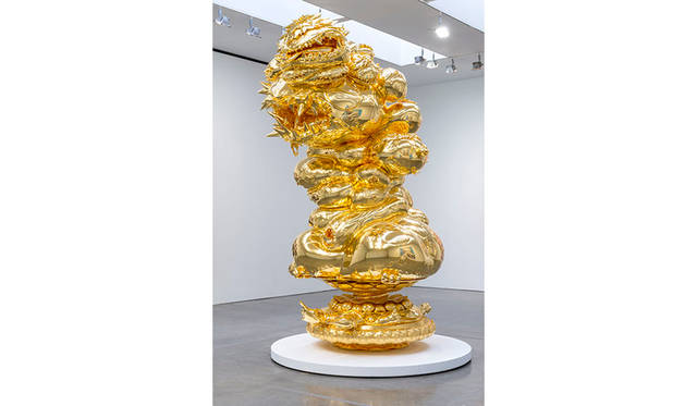 村上 隆 「宇宙の産声」 制作中<br>Courtesy Gagosian Gallery, New York ©2015 Takashi Murakami/Kaikai Kiki Co., Ltd. All Rights Reserved.