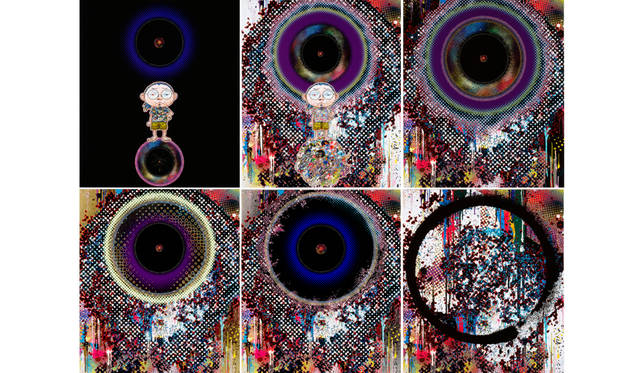 村上 隆 （タイトル未定）制作中<br>©2015 Takashi Murakami/Kaikai Kiki Co., Ltd. All Rights Reserved.