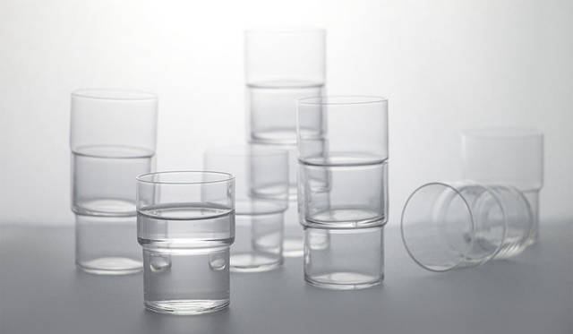 <strong>KIMURA GLASS｜木村硝子店</strong><br />「ウォーターグラス」（口径65×高さ87mm / 容量210cc）各1728円