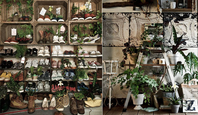 川本諭展「HERE AND THERE」　左／work 2013、右／work 2013