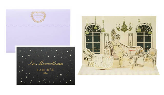 <strong>Les Merveilleuses LADURÉE｜レ・メルヴェイユーズ ラデュレ</strong><br />2015 HOLIDAY COLLECTION　「ホリディ カード 2015」756円