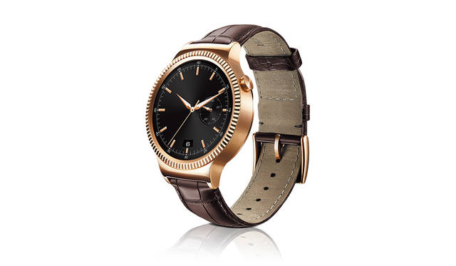 W1 Elite　カラー｜ゴールドケース×ブラウンレザーストラップ　価格｜オープン（実勢価格8万1800円前後）