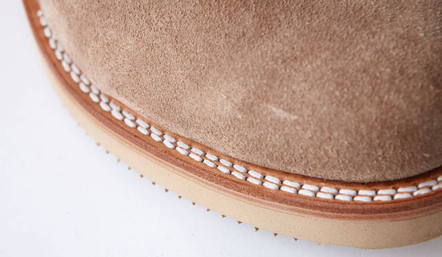 <strong>MADE IN GM JAPAN｜メイド イン GM ジャパン</strong><br />MADE IN GM JAPAN FOR RonHerman“CALICO SUEDE black&beige”PECOS BOOTS