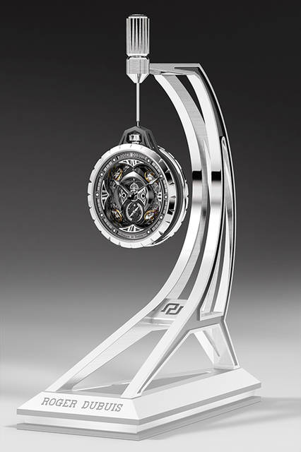 <strong>エクスカリバー スパイダー<br />ポケットタイム インストルメント</strong><br />ケース｜チタン<br />直径｜60mm<br />厚さ｜19.6mm<br />ムーブメント｜手巻き（RD101）<br />振動数｜2万8800振動／時☓4<br />パワーリザーブ｜約40時間<br />機能｜クァトゥール機構、パワーリザーブ表示<br />限定数｜28個<br />発売時期｜未定<br />価格｜5820万円（税別）<br />