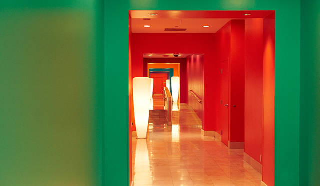 「Canyon Ranch Grill」はフィットネスやスパを備えたリゾート施設の一角にある