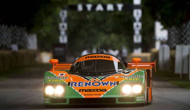 Mazda 787B|マツダ 787B 2015年7月に、グッドウッド フェスティバル オブ スピードの会場を駆け抜ける、マツダ「787B」