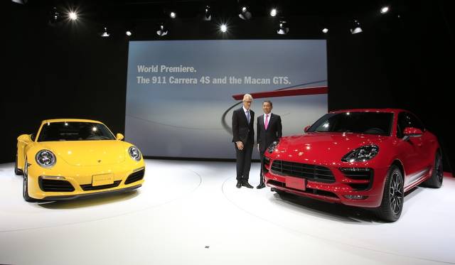 Porsche|ポルシェ ポルシェは、「911カレラ4 / 4S」と「マカンGTS」の2台をワールドプレミア