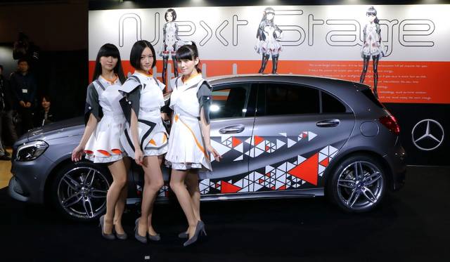 新型Aクラスとコラボレーションキャンペーンを展開するPerfume