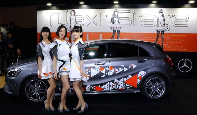 新型Aクラスとコラボレーションキャンペーンを展開するPerfume