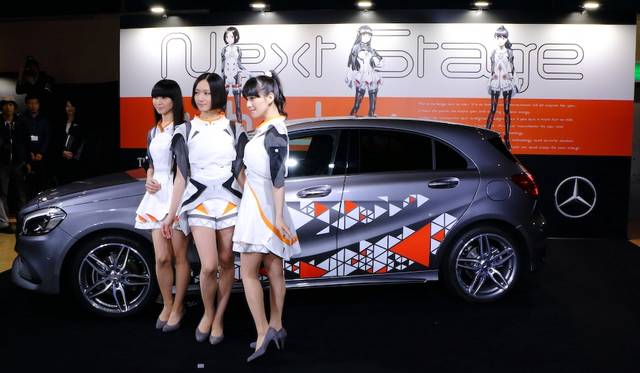 新型Aクラスとコラボレーションキャンペーンを展開するPerfume