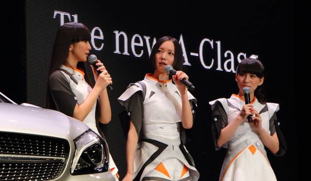 新型Aクラスとコラボレーションキャンペーンを展開するPerfume