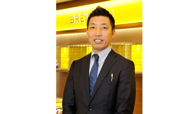 スピリット・オブ・ブライトリング 広島 by TOMIYAの店長・大森高太郎さん