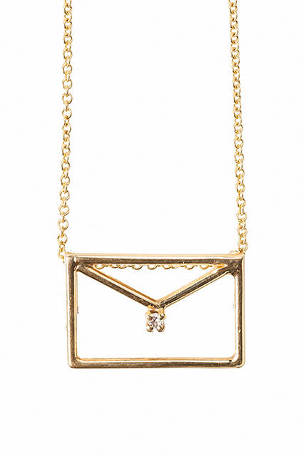 ネックレス「Carta Brillante」<br />価格｜4万6000円