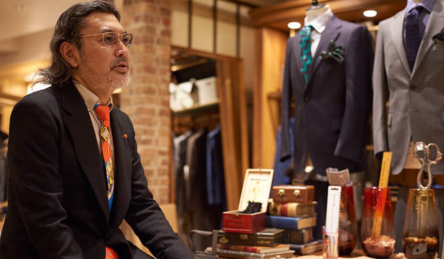 rue de seineのクリエイティブディレクター兼m’s braqueのデザイナー 松下貴宏氏