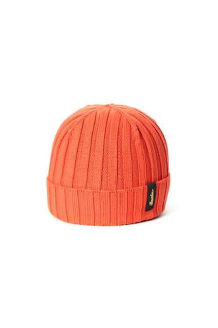 リブ編みのオレンジ。専用箱付き。価格1万9440円