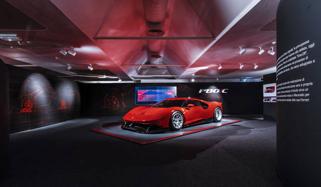 今年3月に発表されたばかりのフェラーリのワンオフモデル、P80/C