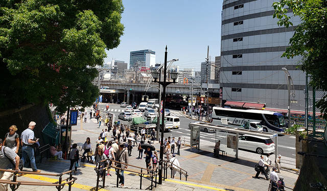 <strong>上野駅周辺</strong>