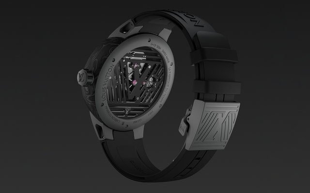 ルイ・ヴィトン タンブール カーブ フライング トゥールビヨン ポワンソン・ド・ジュネーヴ