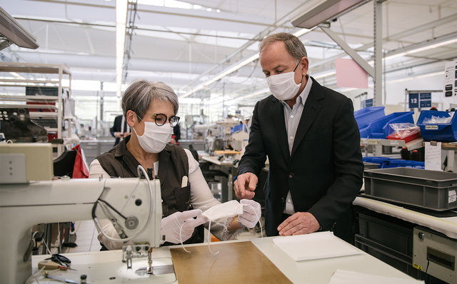 ルイ・ヴィトン 医療用防護マスクの生産 ルイ・ヴィトン 医療用防護マスクの生産