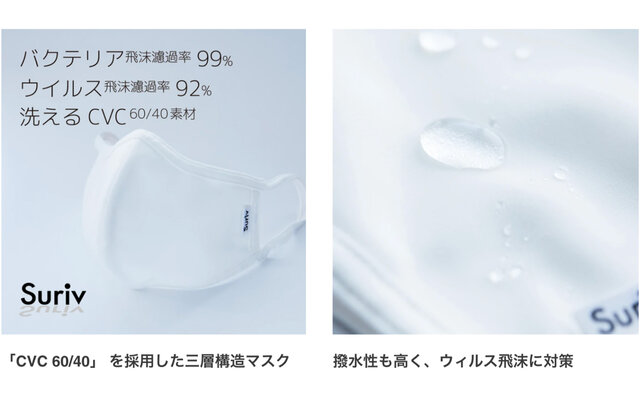スリーヴ 抗菌ファブリックマスク スリーヴ 抗菌ファブリックマスク