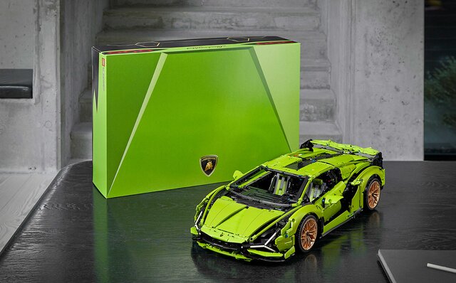 レゴ テクニック「ランボルギーニ シアンFKP 37」 レゴ テクニック「ランボルギーニ シアンFKP 37」