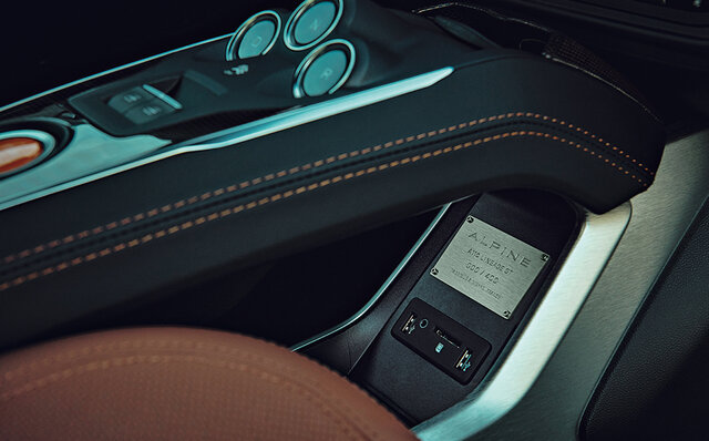 アルピーヌA110 リネージGT インテリア