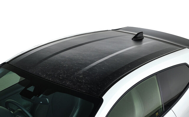 トヨタGR ヤリス ＲZ“ファーストエディション” マーブル柄カーボンルーフ