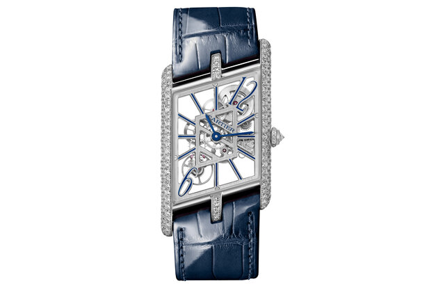 CARTIER カルティエ タンク アシメトリック スケルトン