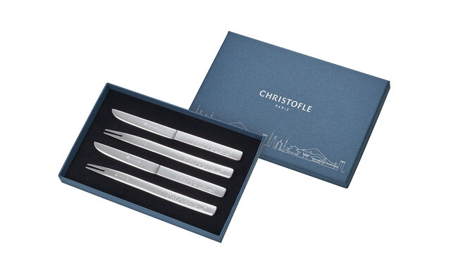 Christofle EAST MEETS WEST SKYLINE プティフォーク＆ナイフペアセット