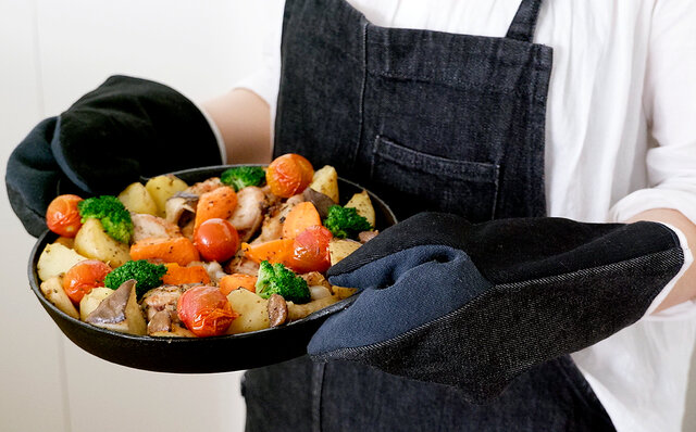 釜浅商店 釜浅のデニムミトン