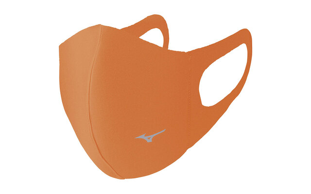 ミズノ マウスカバー無地（フラッシュオレンジ）