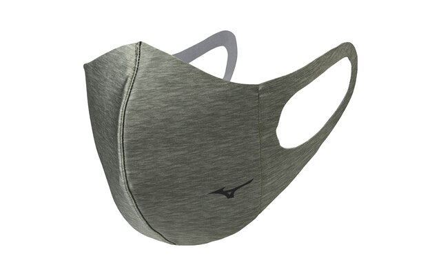 ミズノ　マウスカバー ドット・メランジ柄（杢グレー）