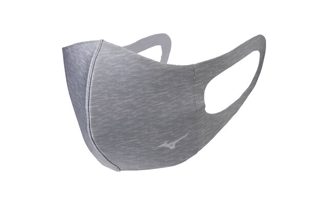 ミズノ　マウスカバー メランジ柄（杢グレー）