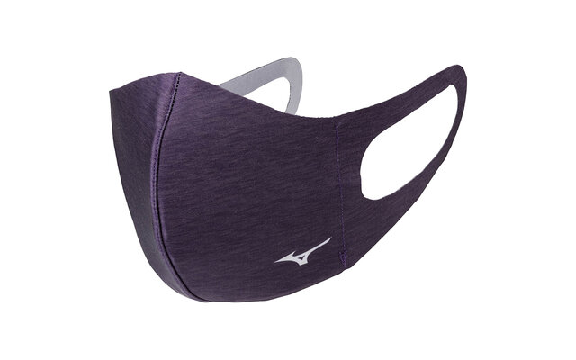 ミズノ　マウスカバー メランジ柄（杢パープル）