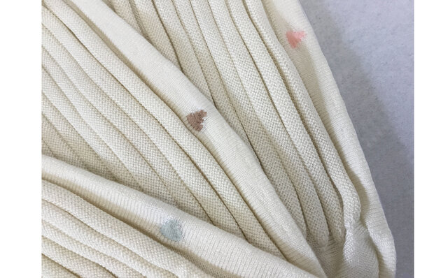 ニットのプリーツマスク 石川メリヤス ニットのプリーツマスク 石川メリヤス