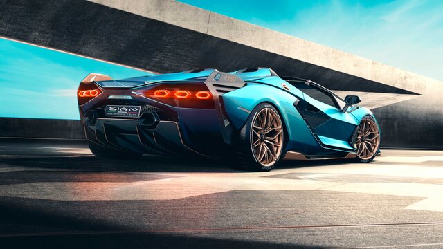 LAMBORGHINI Sián Roadstar ランボルギーニ シアン ロードスター LAMBORGHINI Sián Roadstar ランボルギーニ シアン ロードスター