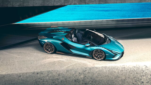 LAMBORGHINI Sián Roadstar ランボルギーニ シアン ロードスター LAMBORGHINI Sián Roadstar ランボルギーニ シアン ロードスター