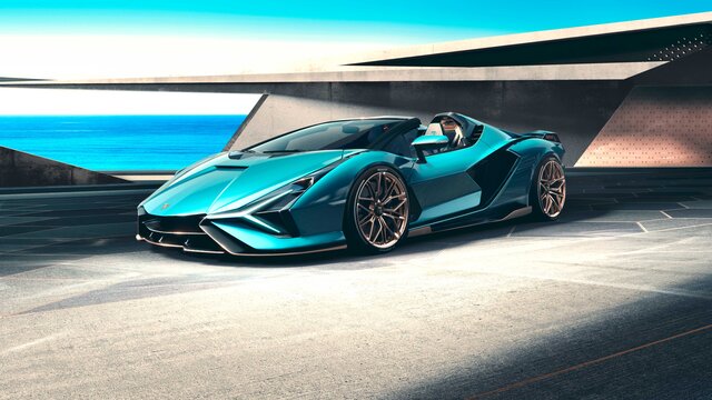 LAMBORGHINI Sián Roadstar ランボルギーニ シアン ロードスター LAMBORGHINI Sián Roadstar ランボルギーニ シアン ロードスター
