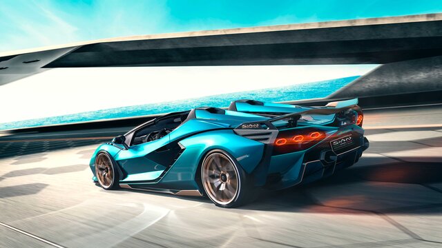 LAMBORGHINI Sián Roadstar ランボルギーニ シアン ロードスター LAMBORGHINI Sián Roadstar ランボルギーニ シアン ロードスター