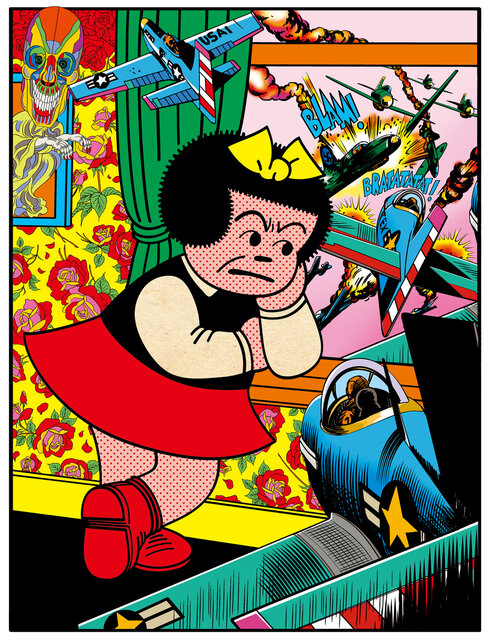 田名網敬一氏 新作個展 「Nancy 1」（2020）