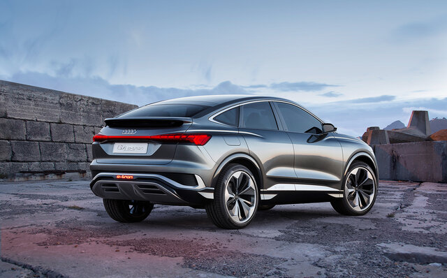アウディ Q4 スポーツバックe-tronコンセプト エクステリア
