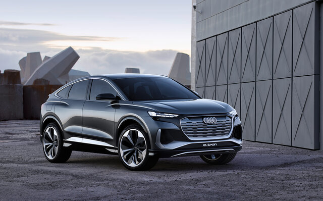 アウディ Q4 スポーツバックe-tronコンセプト エクステリア
