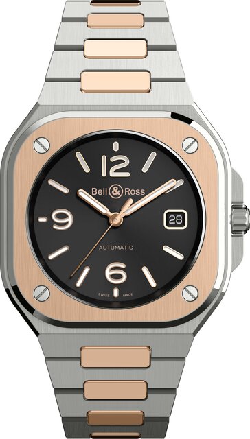 BR 05 BLACK STEEL & GOLD BR 05 BLACK STEEL & GOLD