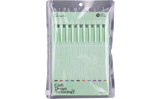 CDT 筆タッチサインペン10色セット