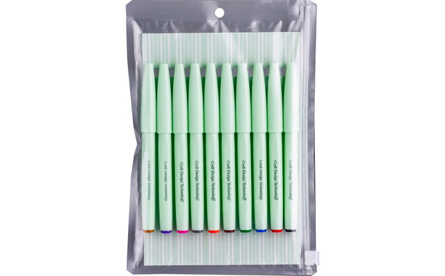 CDT 筆タッチサインペン10色セット