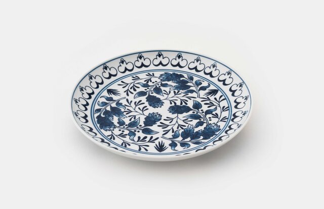 ツレヅレハナコが監修したカレー皿「zen to turehana_b」  ツレヅレハナコが監修したカレー皿「zen to turehana_b」