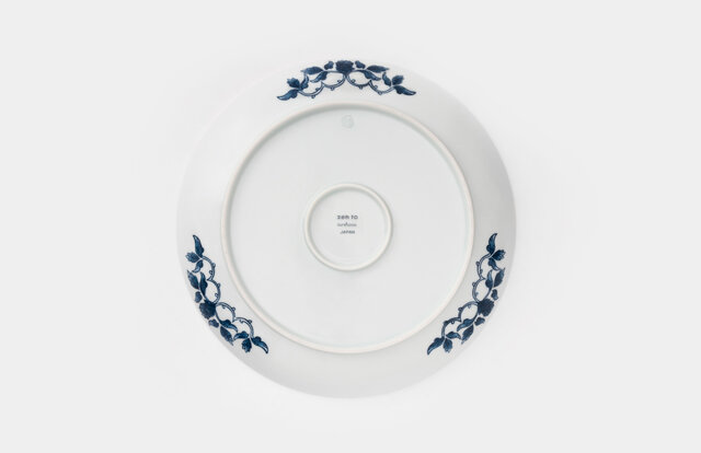 ツレヅレハナコが監修したカレー皿「zen to turehana_b」  ツレヅレハナコが監修したカレー皿「zen to turehana_b」