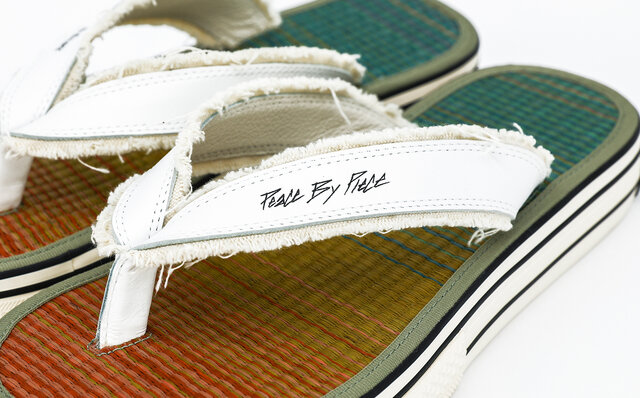 ピースアンドアフター×ヴェッセル Zori Slipper ピースアンドアフター×ヴェッセル Zori Slipper