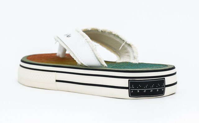 ピースアンドアフター×ヴェッセル Zori Slipper ピースアンドアフター×ヴェッセル Zori Slipper