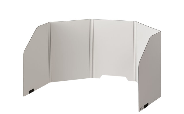 テレワーク時の集中スペースが手軽に作れる卓上パーティション  | KING JIM 